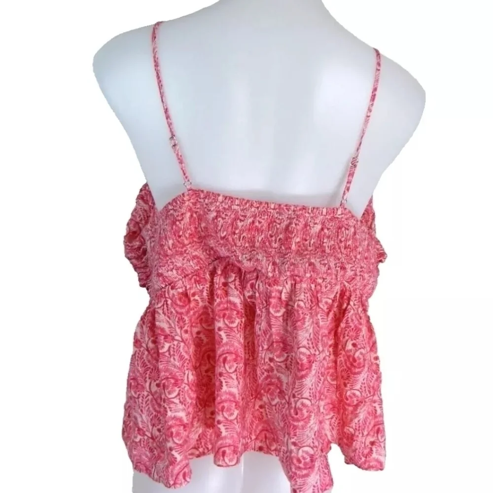 J.‎ Crew Lurex Gauze Gathered Camisole Tank Top